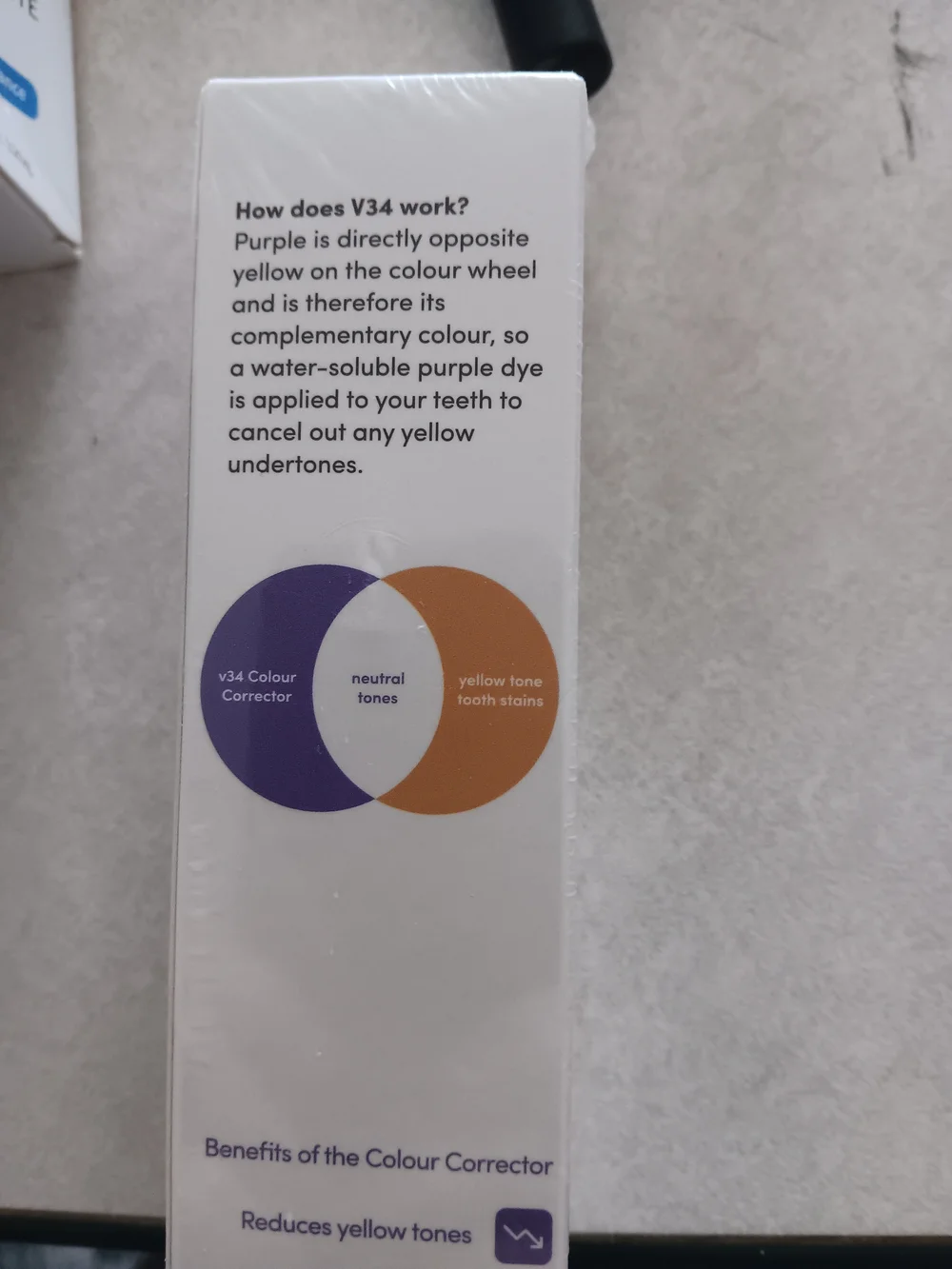 Violet Colour Corrector (V34) — Tooth Tone Neutralizer